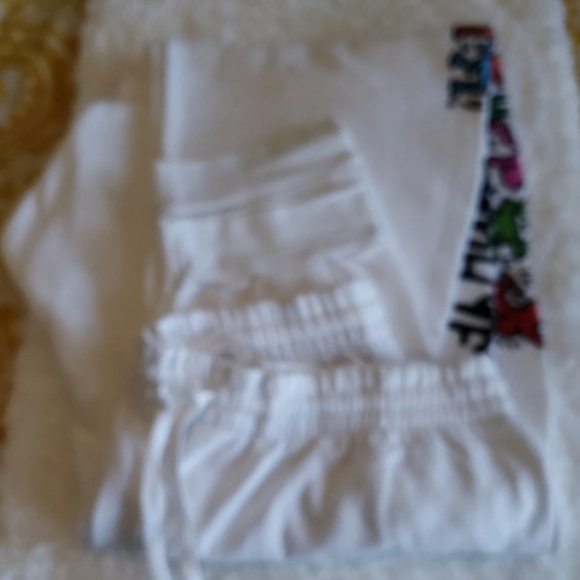 Keith Haring White Sweatpants for Men - Picture 2 of 10